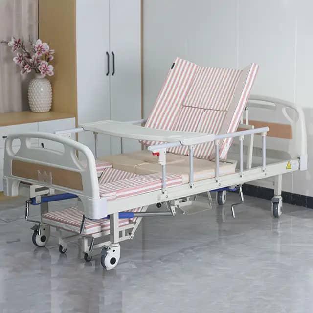 Manual patient nursing bed